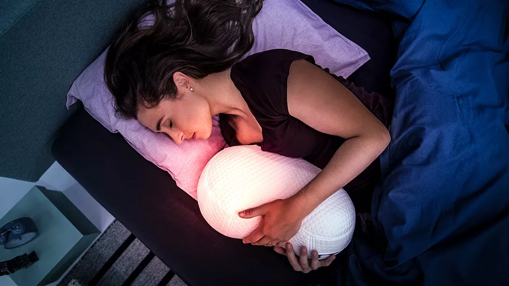Somnox is a breathing robotic pillow that is designed to improve your sleep