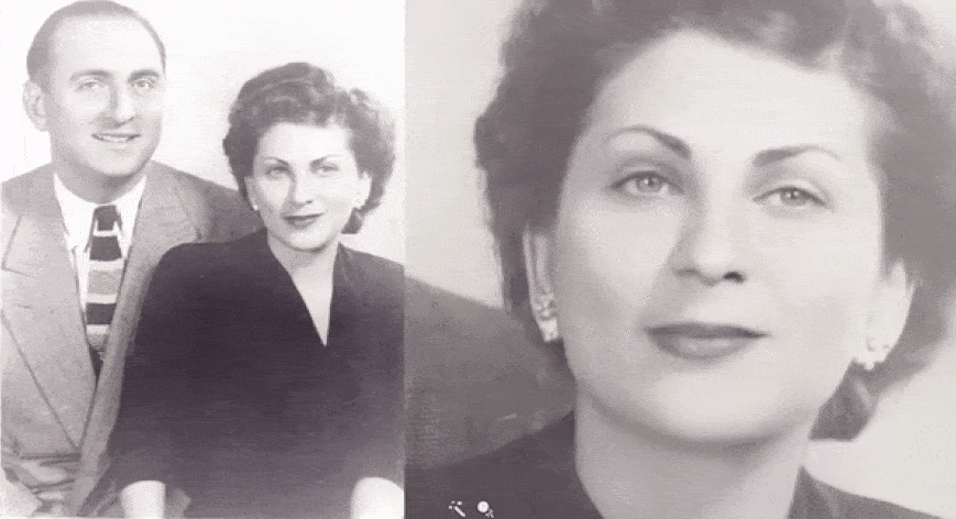 An example of the deepfake technology