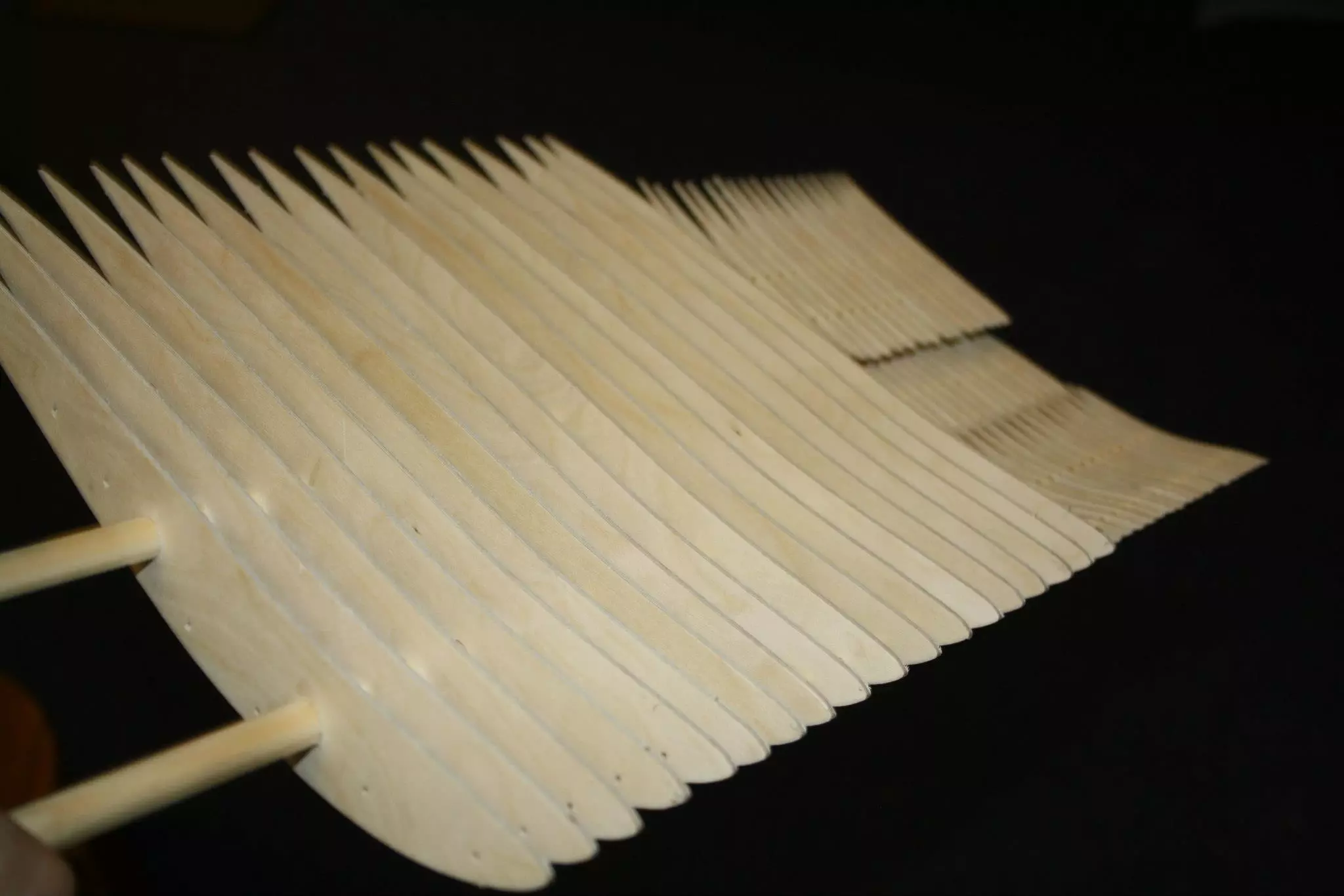 Beginning of assembly