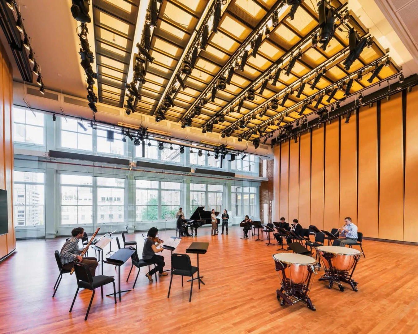 The Carnegie Hall Studio Towers Renovation Project involved a $230 million renovation of the non-performance venues at the New York City national historic site
