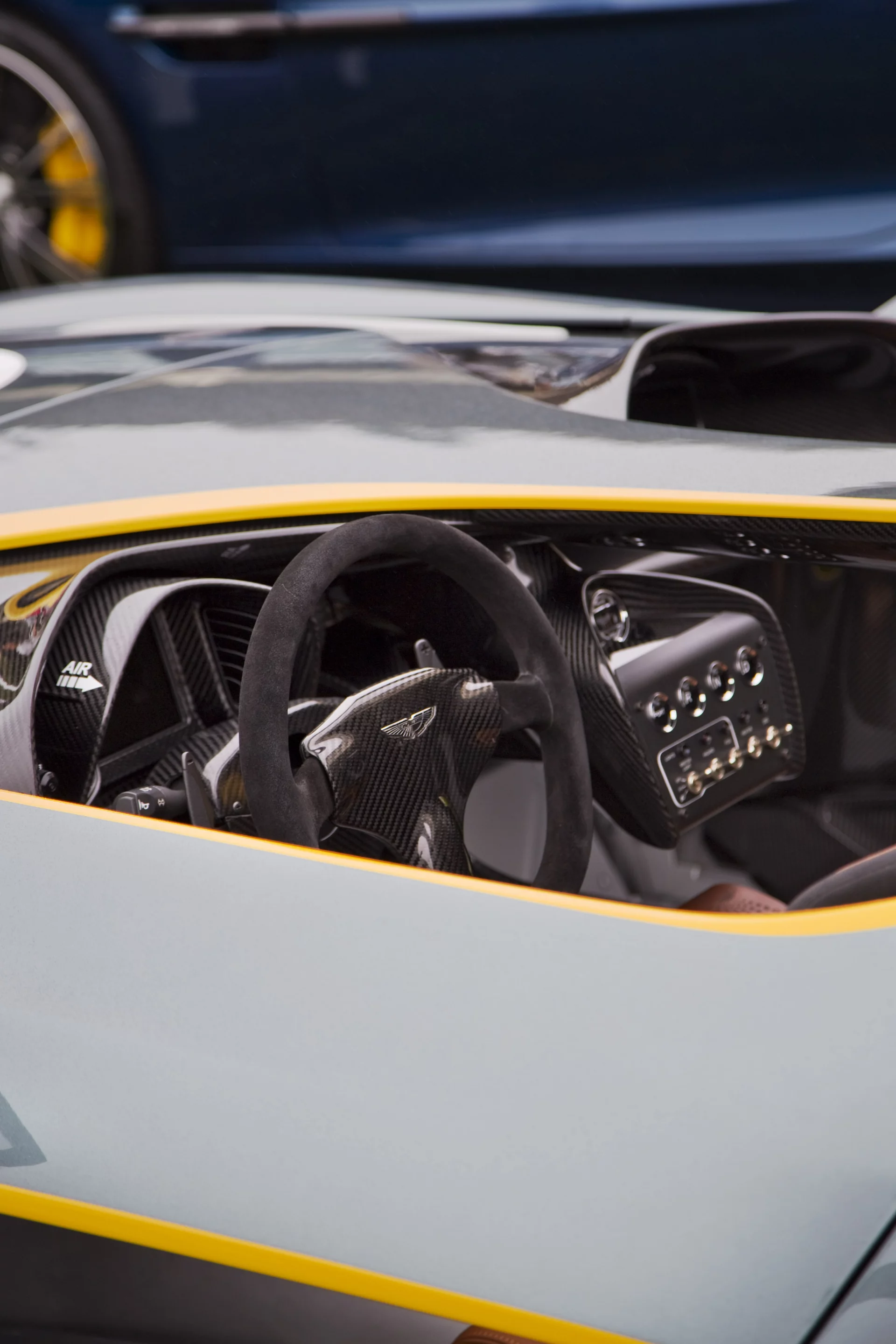 Aston Martin's CC100 Speedster is loosely based on the famous 1950s DBR1 racer (Photo: Angus MacKenzie/Gizmag.com)