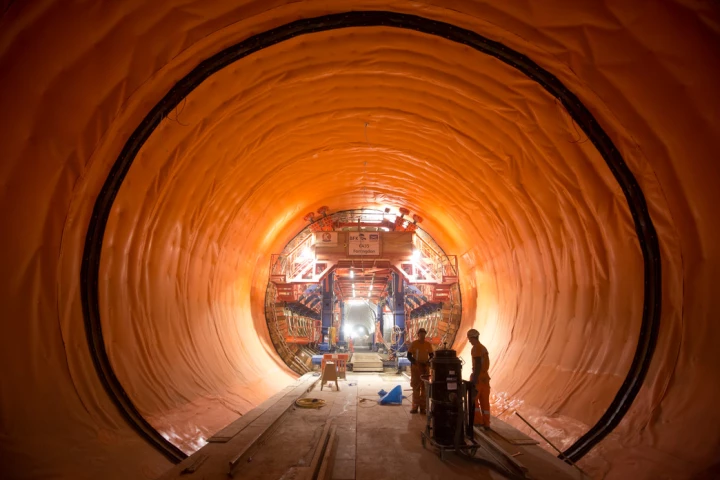 The Crossrail route will connect Reading and Heathrow in the west to Shenfield and Abbey Wood in the east, with 40 stations along its route