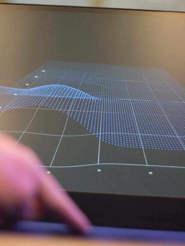 Touching the future?