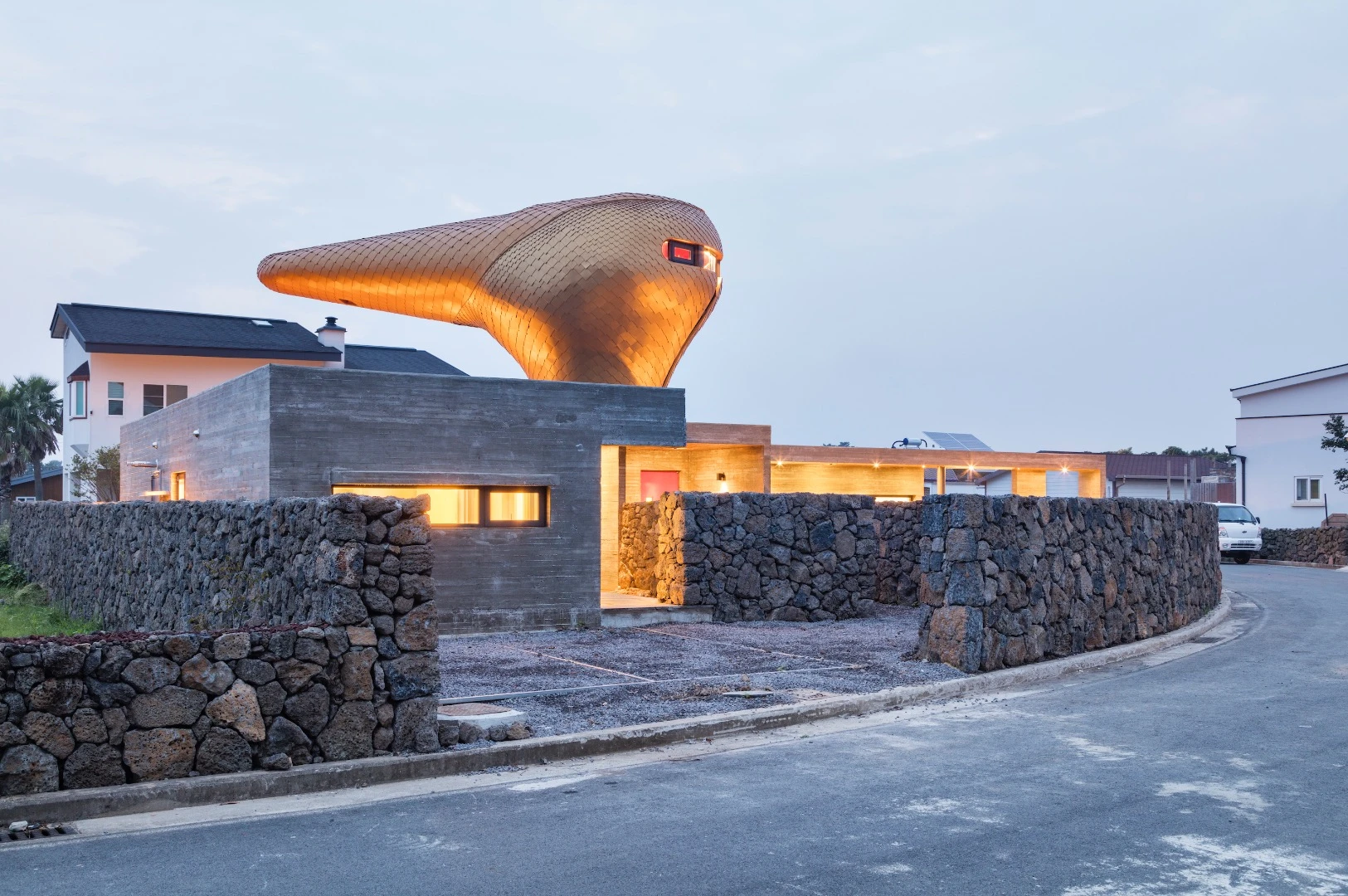 The Wind House was constructed between July, 2014 to August, 2015
