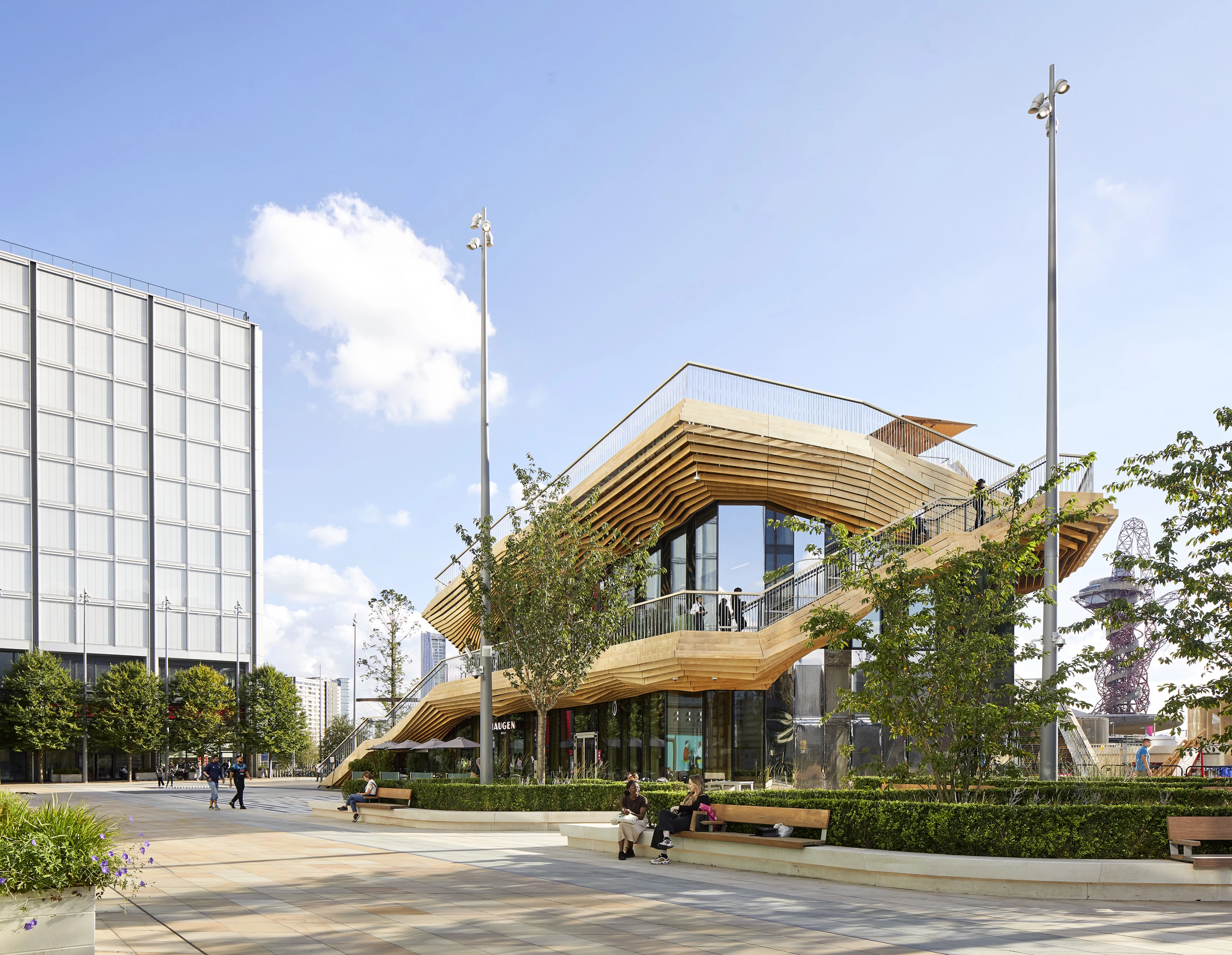 The Pavilion includes