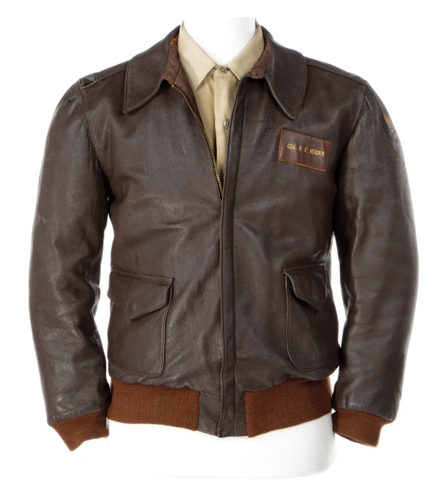 Bob Crane's bomber jacket and shirt combo worn in Hogan's Heroes was up for grabs at the Profiles in History auction