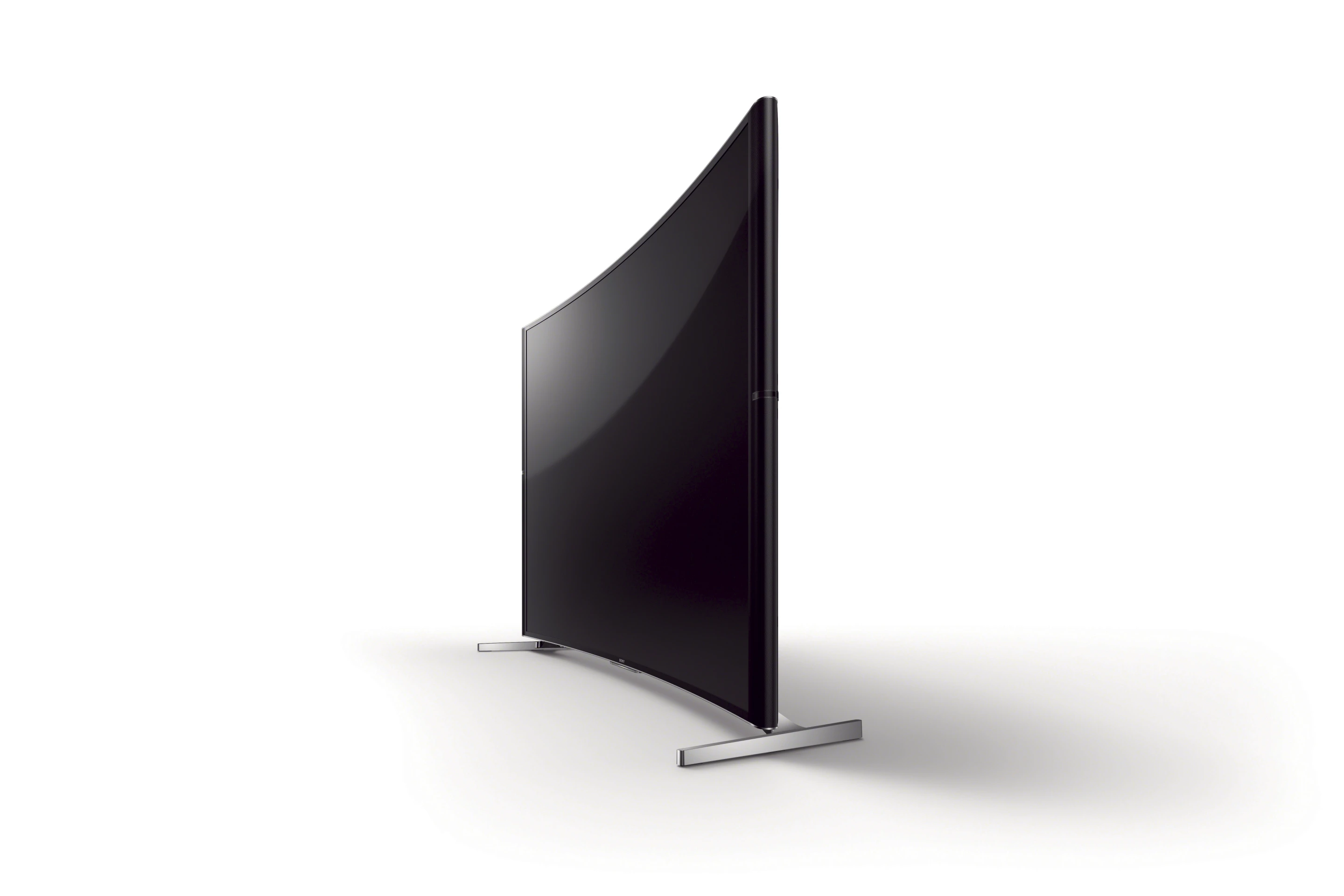 The S90's "precisely-calculated curve" looks to be somewhat less pronounced than the curve on models from LG and Samsung