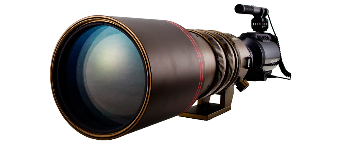 Users can swap out lenses via the CS mount (an optional adapter is available for C mount lenses)