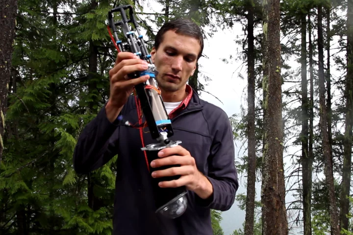 The Sentry drone is said to take as few as 10 seconds to unpack and set in flight