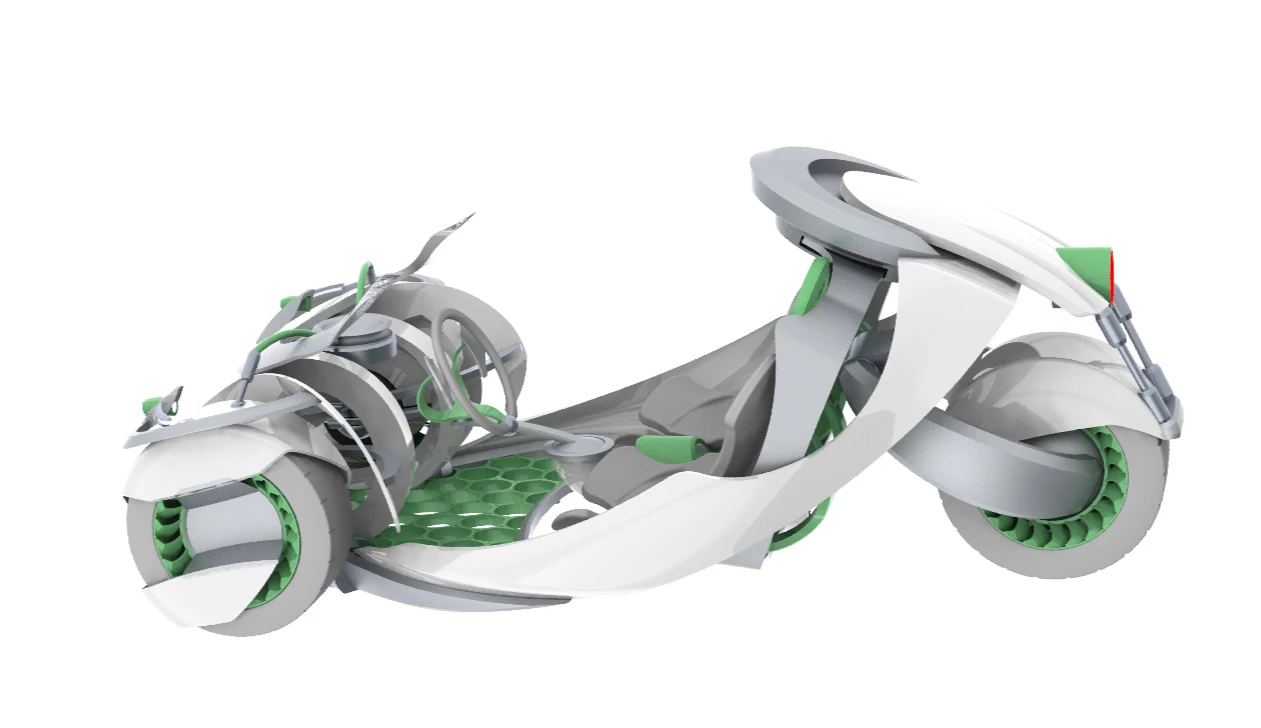 2040 direct drive vehicle concept