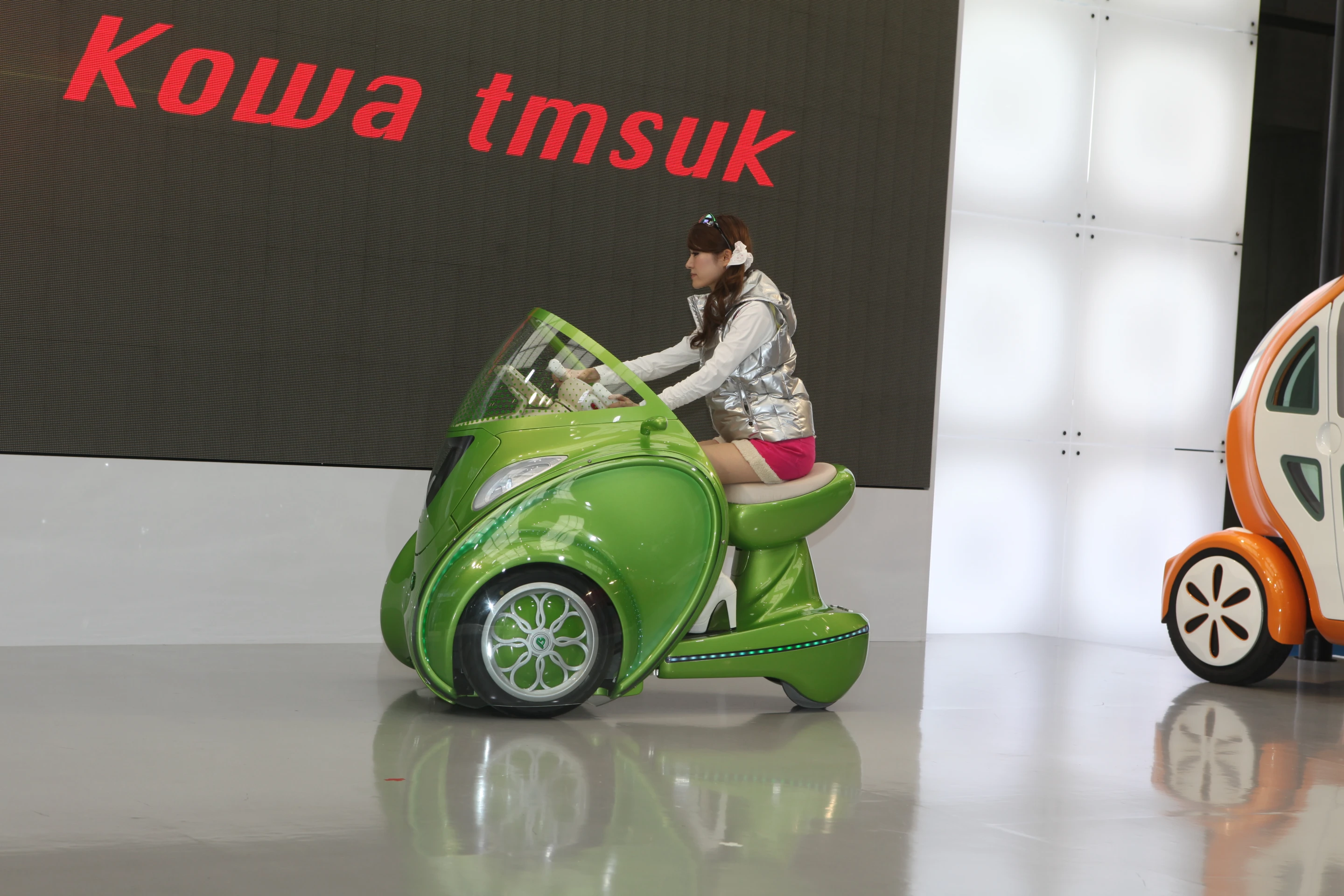 The Kobot beta concept vehicle at the 2011 Tokyo Motor Show