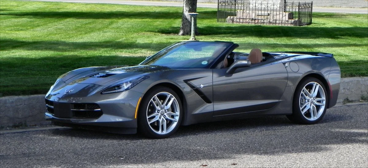 2015 Corvette Stingray Convertible in the park