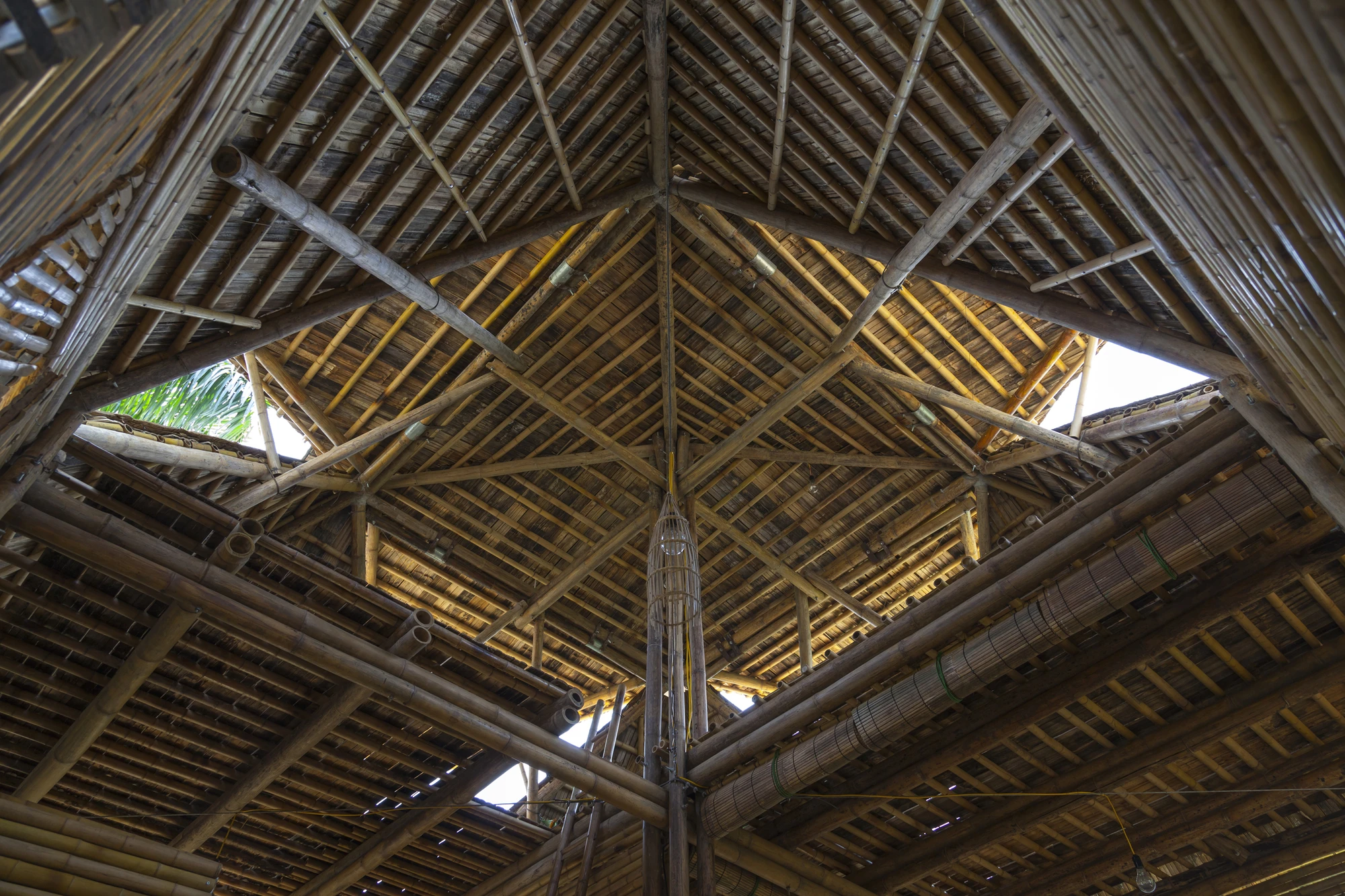 Blooming Bamboo reflects traditional Vietnamese architecture (Photo: Doan Thanh Ha)