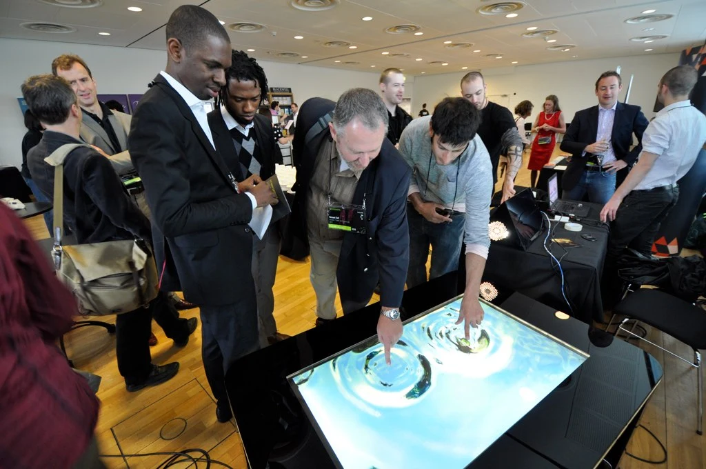 Touchscape's Multi-Touch Table can register numerous simultaneous user touch points on its 47-inch LCD display, offers full 1080p resolution and benefits from a wide viewing angle