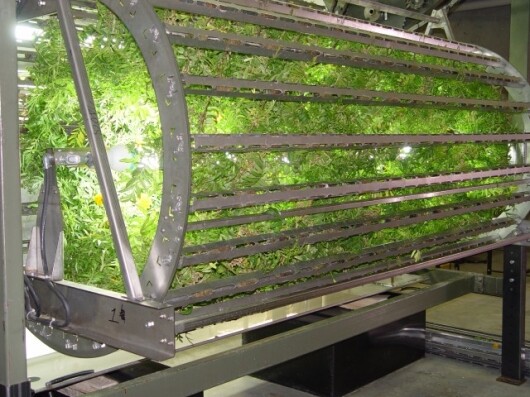 Volksgarden is a hi-tech hydroponics ferris wheel