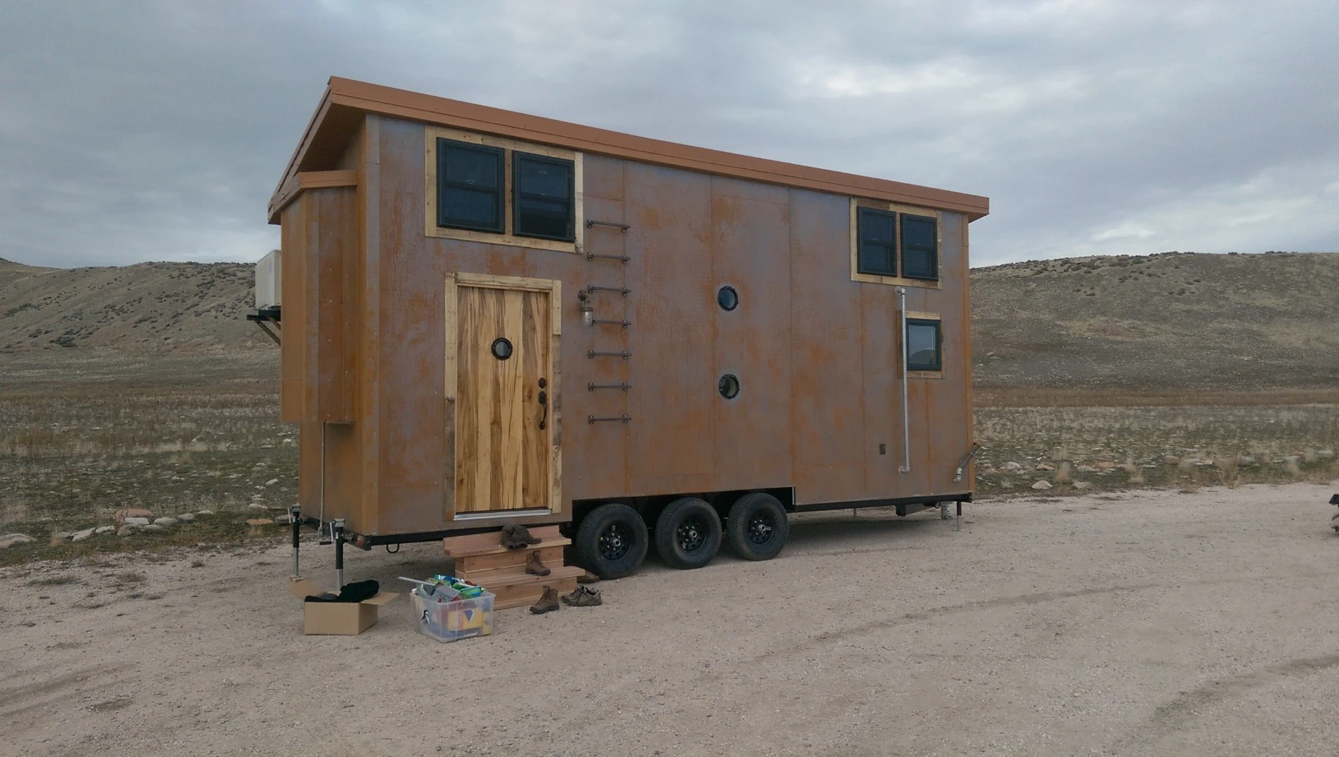 The recently-completed Steampunk Adventure Home, by Maximus Extreme Living Solutions (Photo: Maximus Extreme Living Solutions)