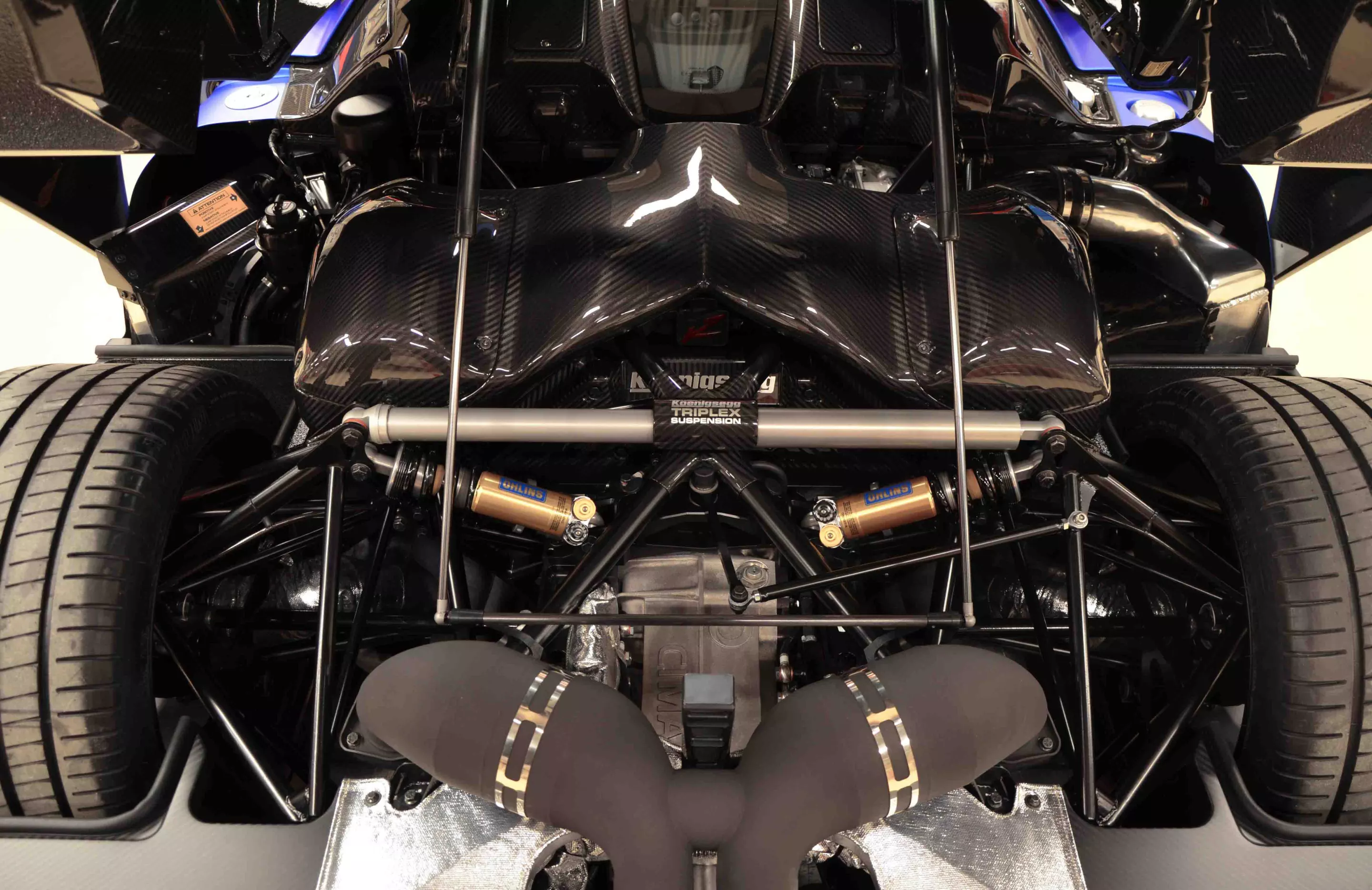The business end of the 2013 Koenigsegg Agera R