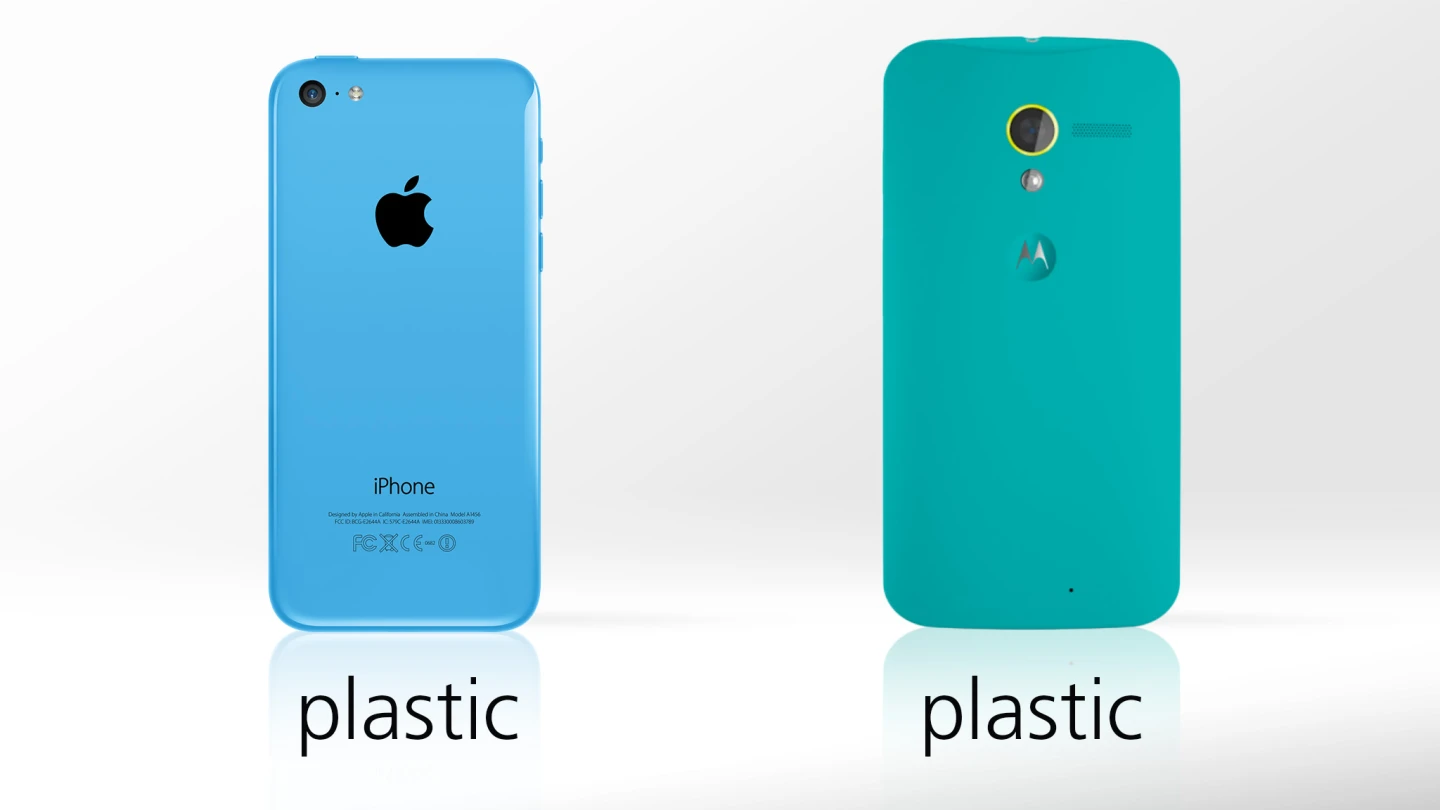 Colorful plastic, all around