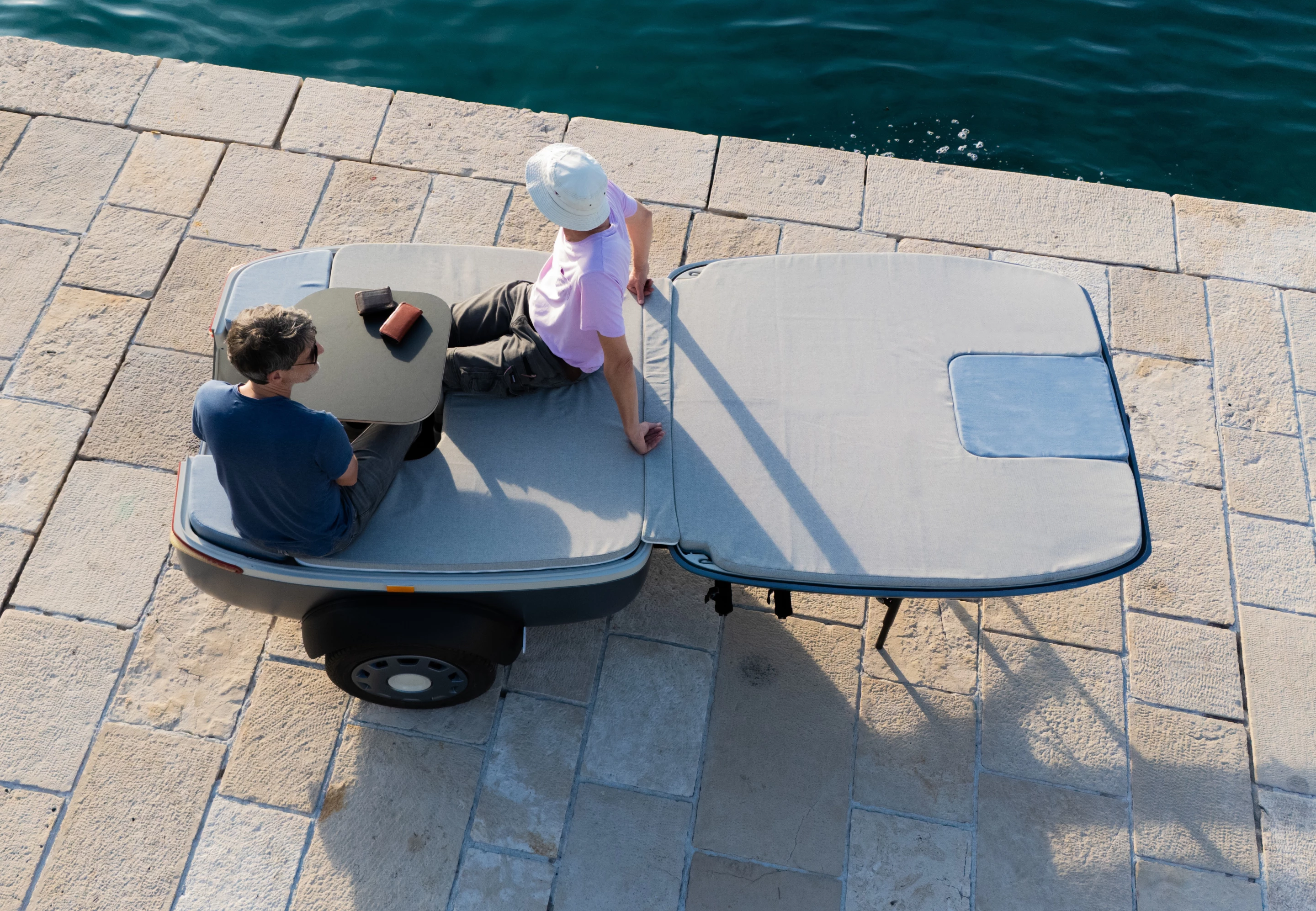 Skip the tent and the Booba becomes a picnic lounge