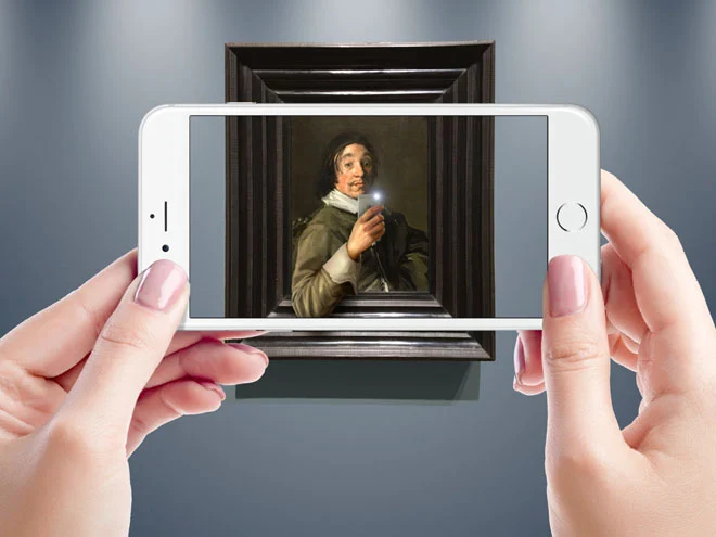 The ReBlink experience adds a modern twist to classic art