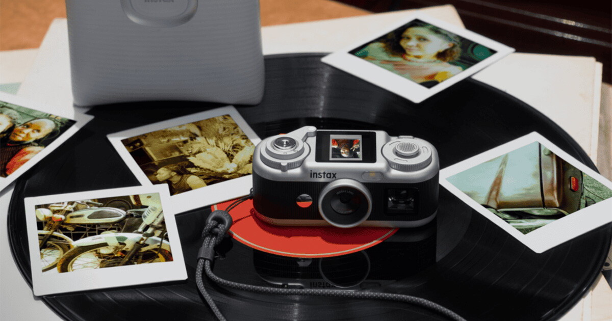 Die Instax-Kamera vereint analoges Vintage-Feeling mit digitaler Leistung ...