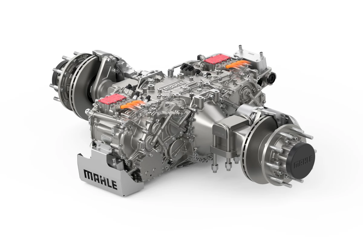 Mahle doubles up on SCT electric motor power with its 697-hp heavy-duty electric axle