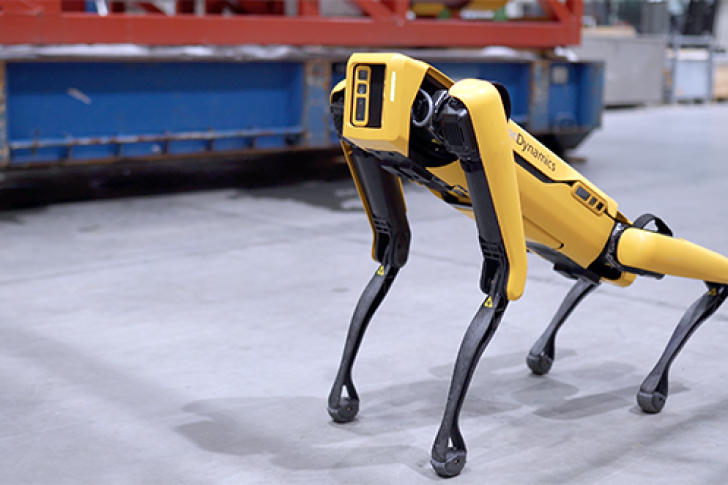 Boston Dynamics' Spot robot is set to be trialed on an oil rig in the Norwegian Sea this year