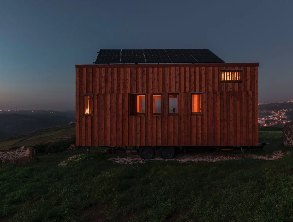The Vigia runs off-the-grid with a solar panel system