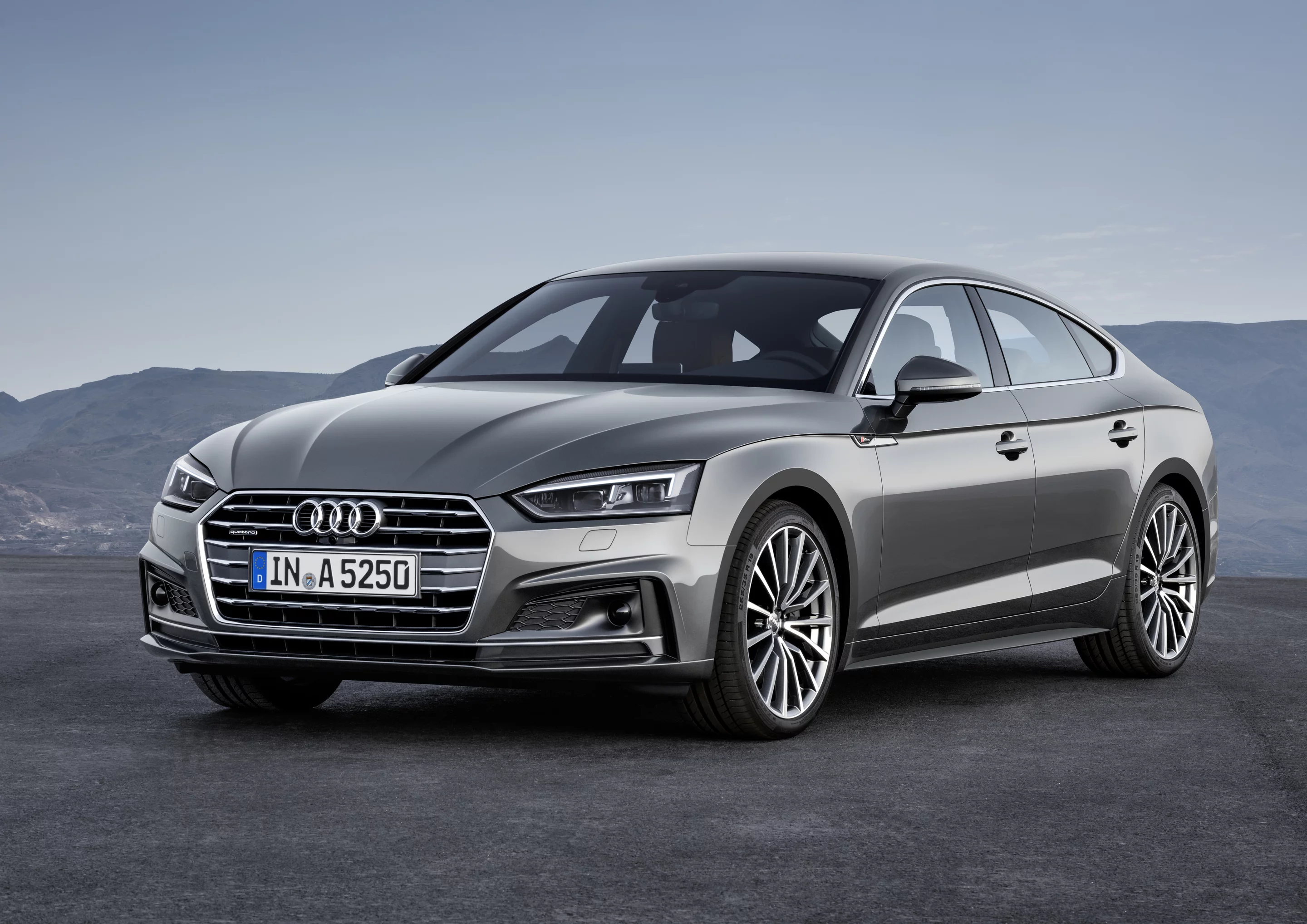 The new A5 Sportback comes in diesel, petrol and gas variants