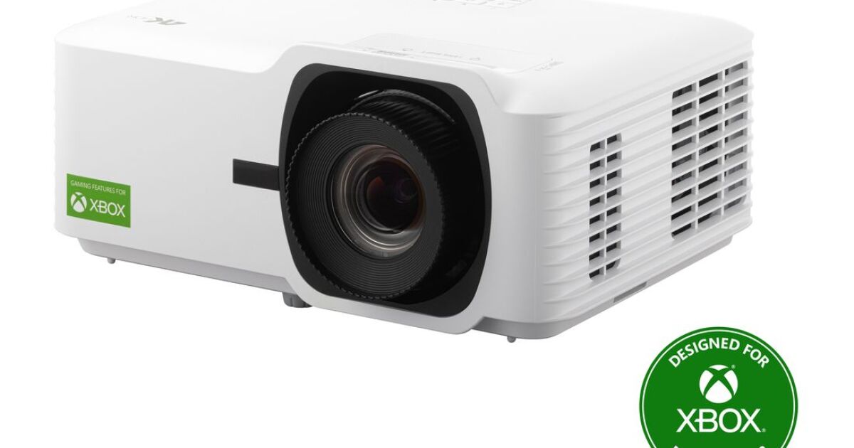 4K laser projector joins ViewSonic’s Designed for Xbox range