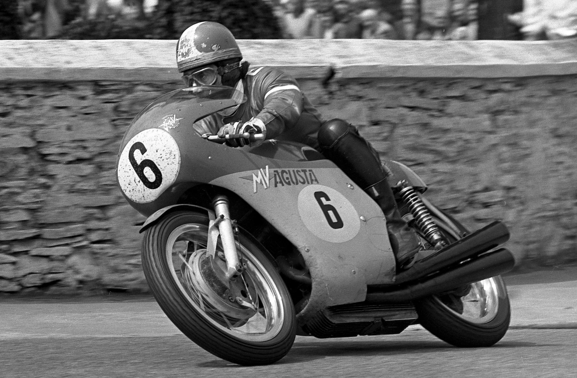 Giacomo Agostini on the MV