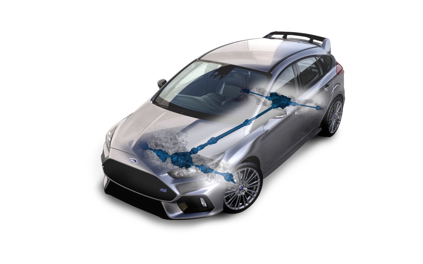 Ford's torque vectoring all-wheel drive can send up to 100 percent of the power from the rear axle to an individual wheel