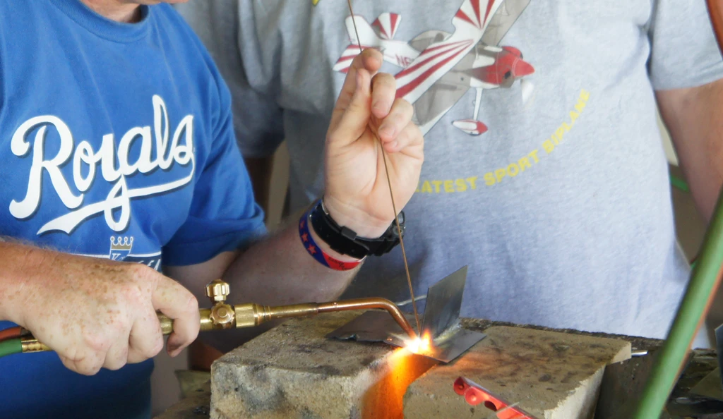 Workshops are a popular part of the week long aviation fest at Oshkosh