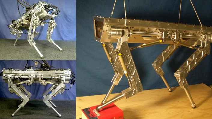 HyQ the Hydraulically actuated Quadruped robot (Photo: IIT)