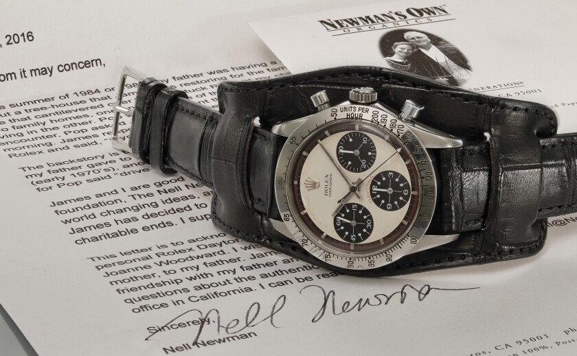 On October 26, 2017 , Paul Newman's Rolex Ref. 6239 wristwatch became the most valuable wristwatch in history when it sold for $17,752,500 at Phillips