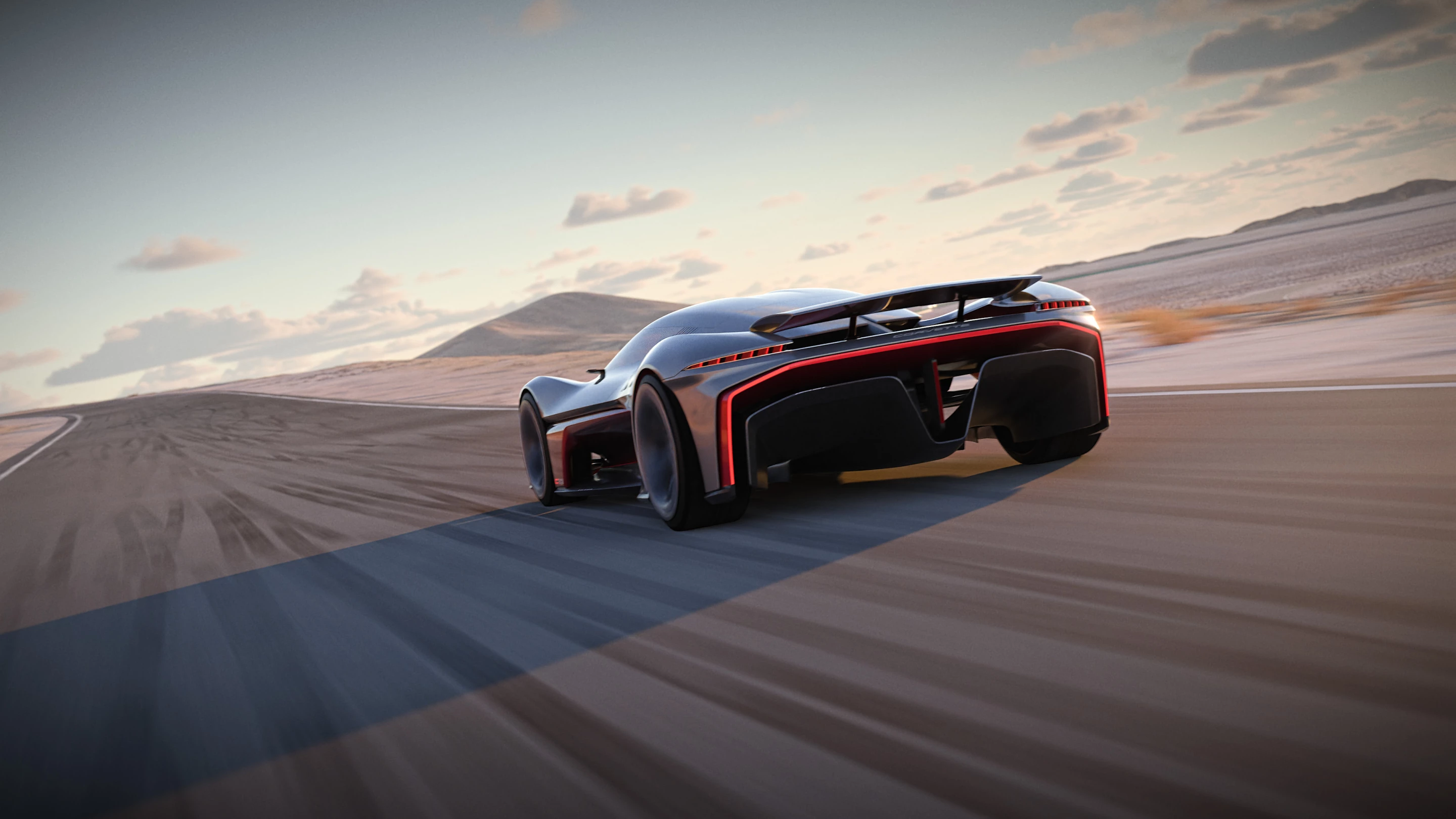 The Advanced Design California Corvette concept is the second of three Corvette concept designs debuting this year