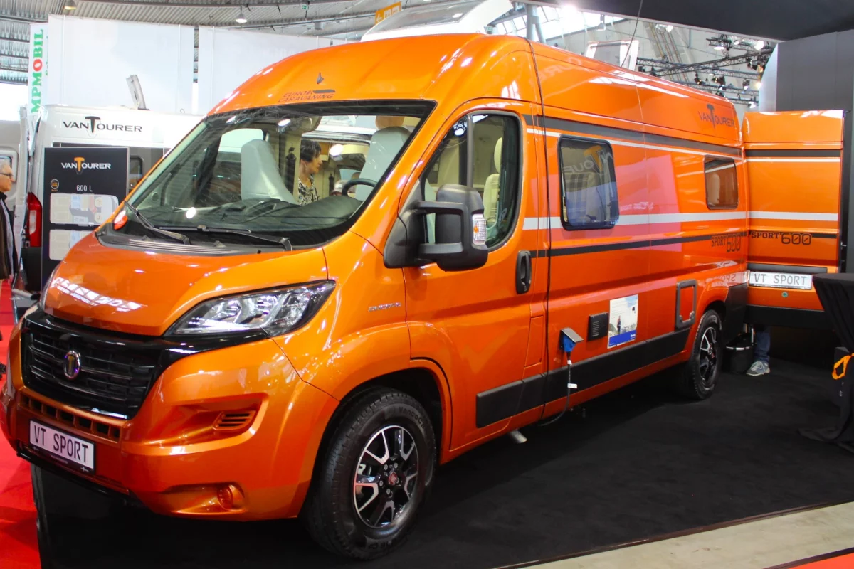This specific VanTourer "Sport" show model was listed at €47,780, with a few options added