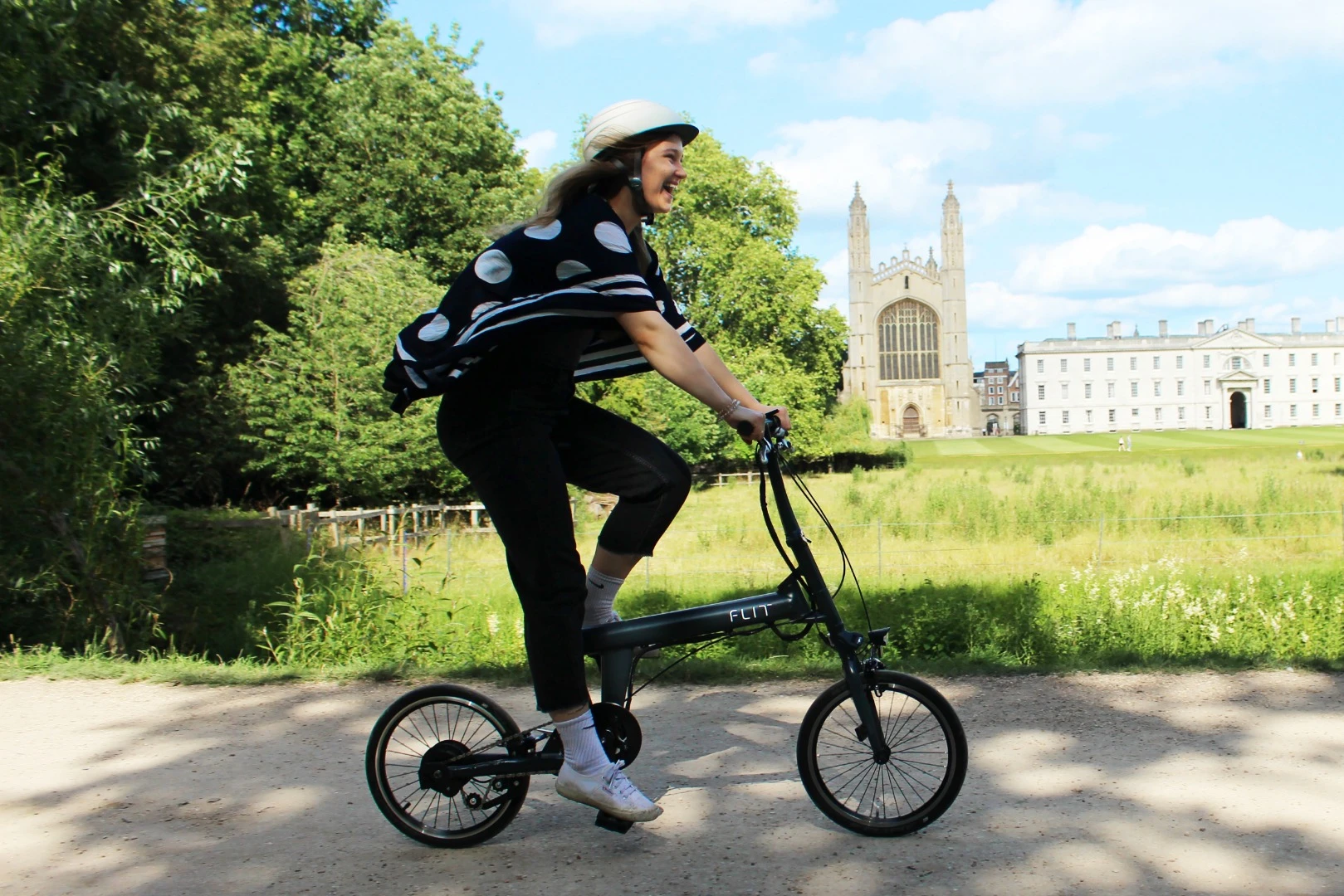 The Flit-16 has a frame-integrated battery that should be good for about 30 miles per charge
