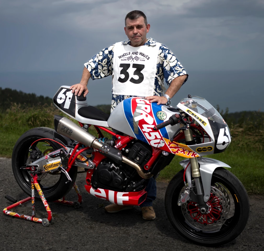 The bike is the work of Pepo Rosell, aka XTR Pepo, a Madrid-based custom builder who mostly goes with twin-cylinder Italian bikes, often Ducatis
