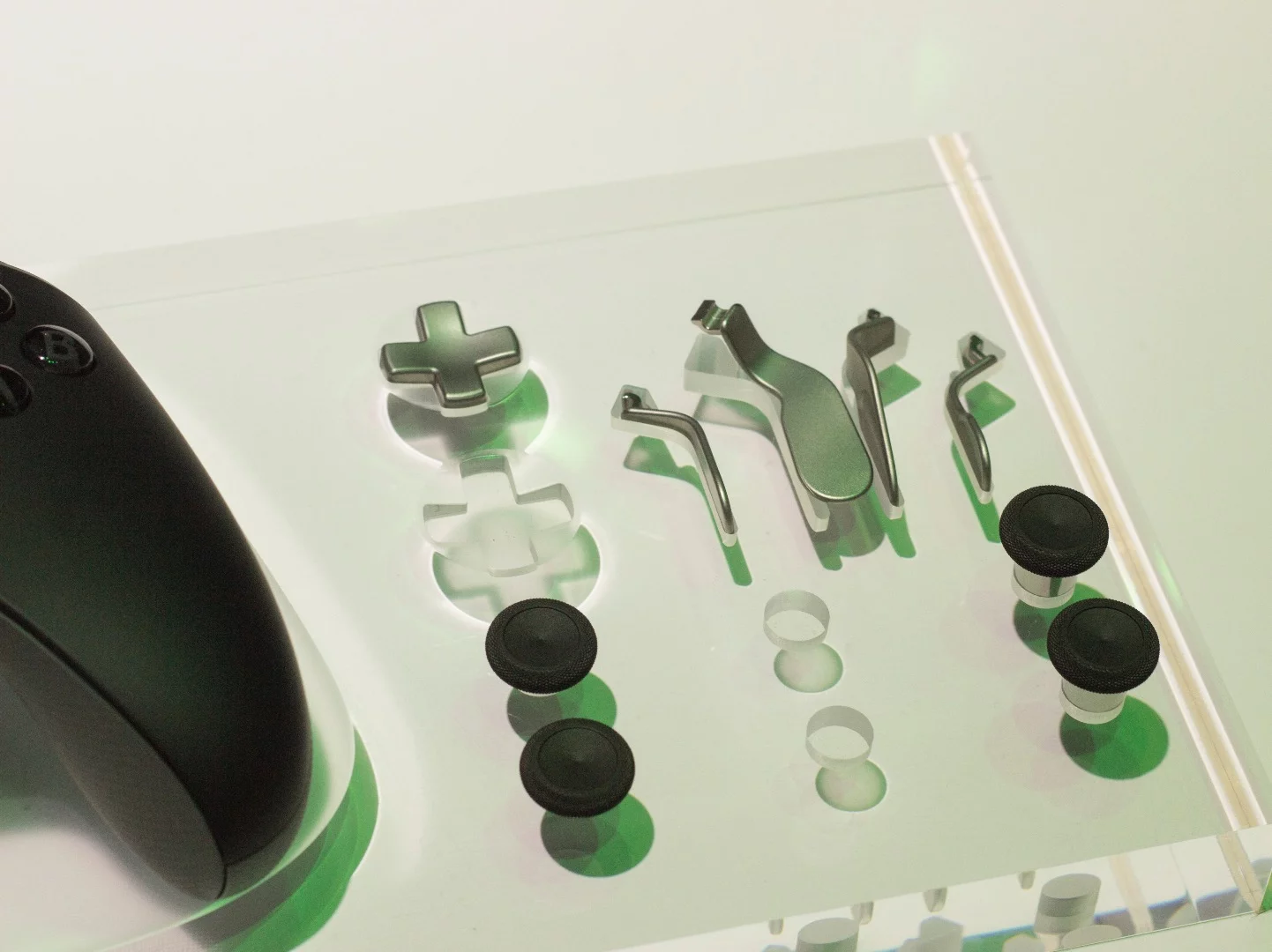 Collection of parts that will ship with the controller