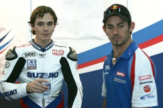 Vermeulen and his new team-mate John Hopkins