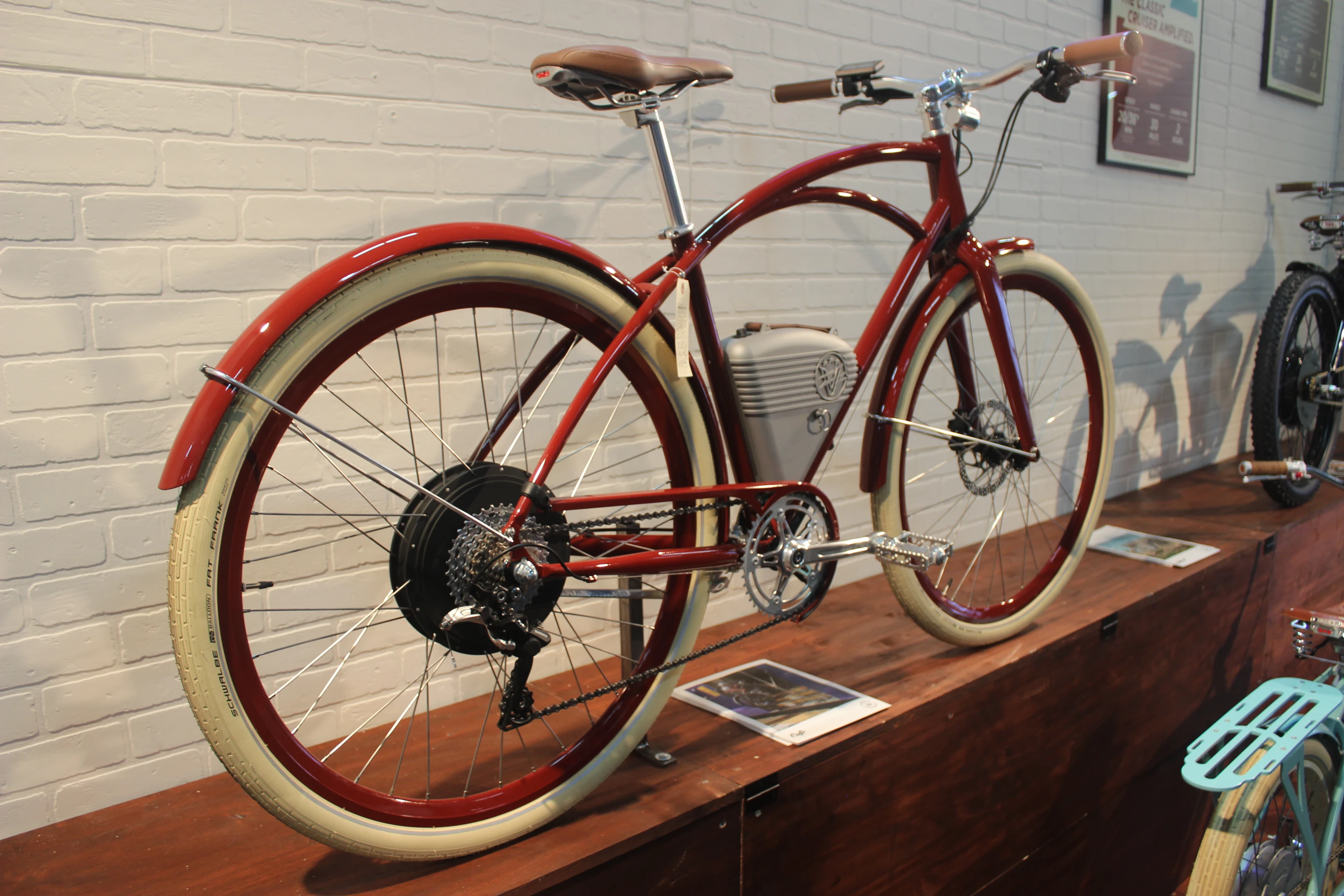 A beautiful retro-look e-bike from Vintage Electric