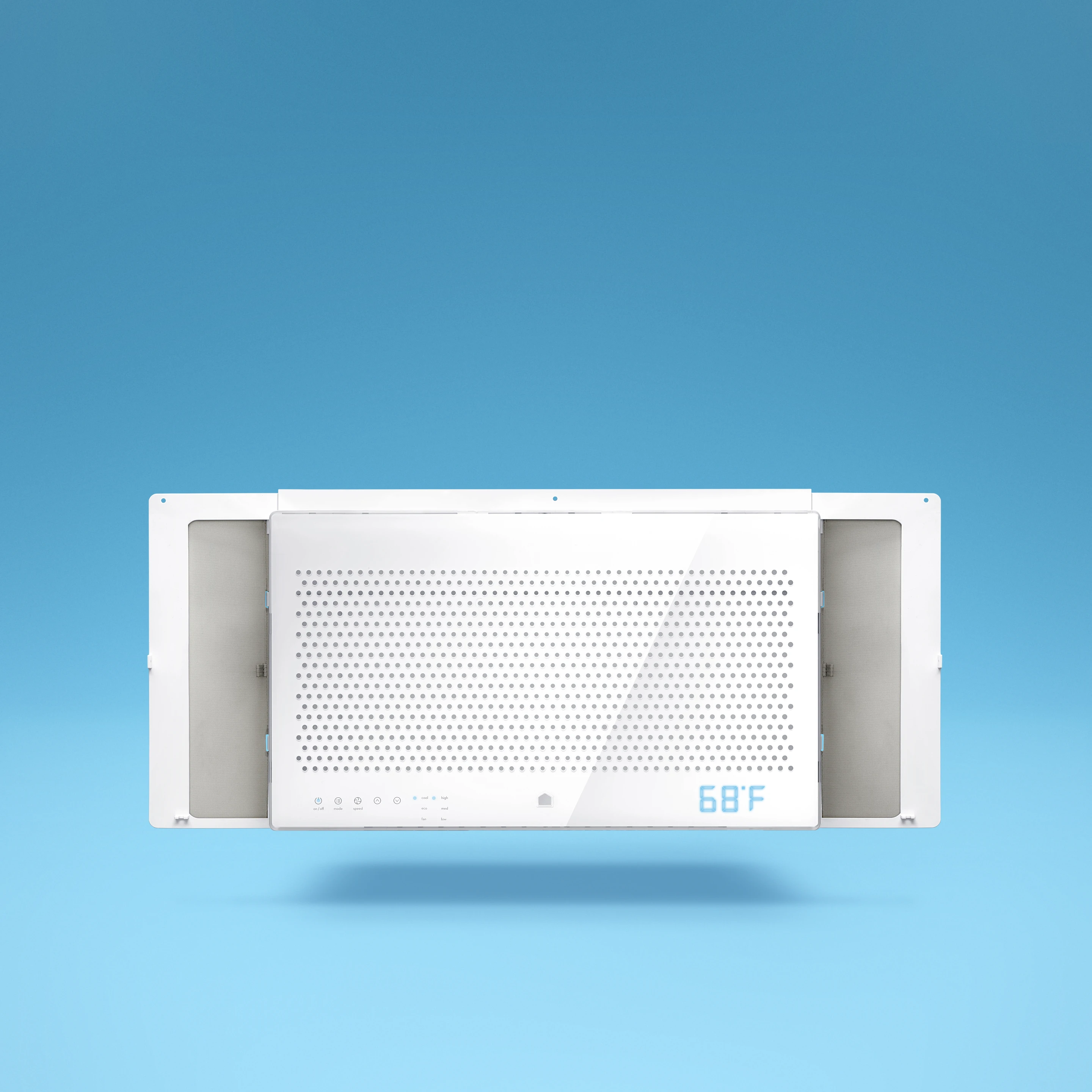 The Aros air conditioner can work to a preset budget
