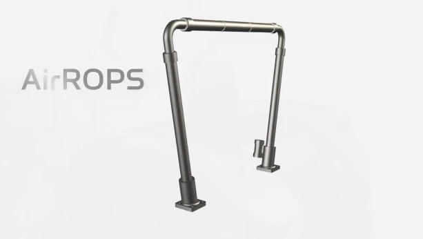 Air-Rops expands upwards and outwards