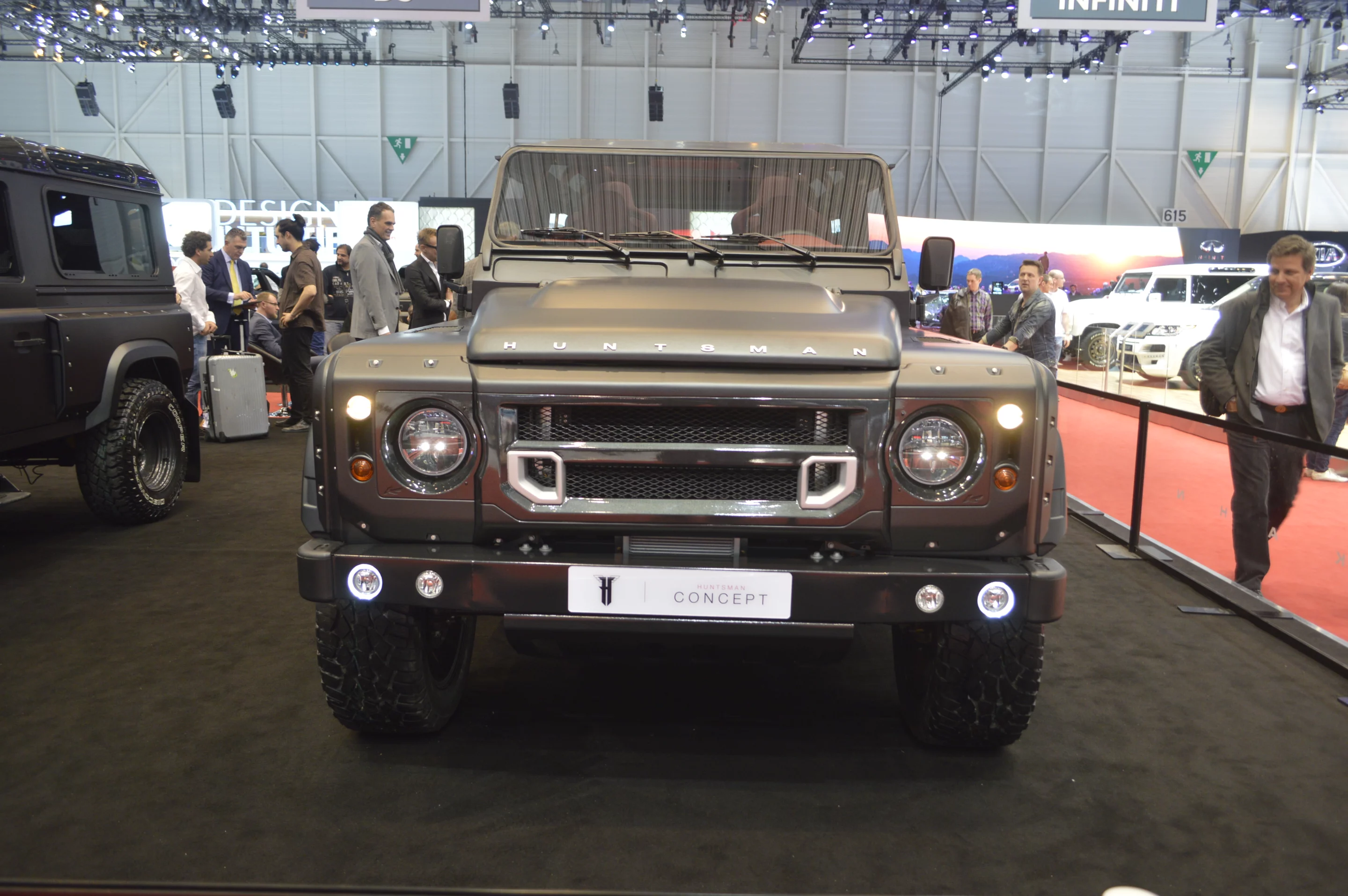 The Flying Huntsman includes a grille and front bumper overhaul (Photo: C.C. Weiss/Gizmag.com)