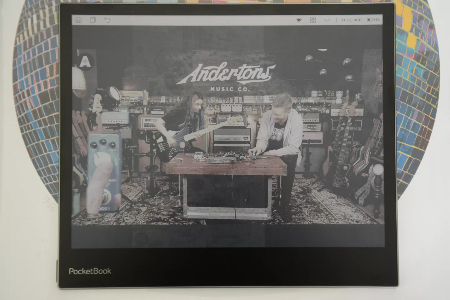 You can watch YouTube videos, though the quality of the visuals is not great