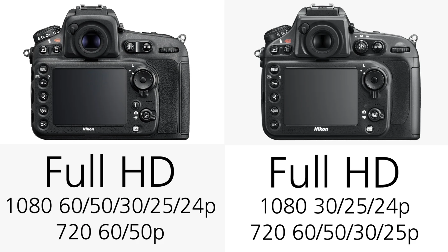 The Nikon D810 boasts a number of improved video features over the D800/E