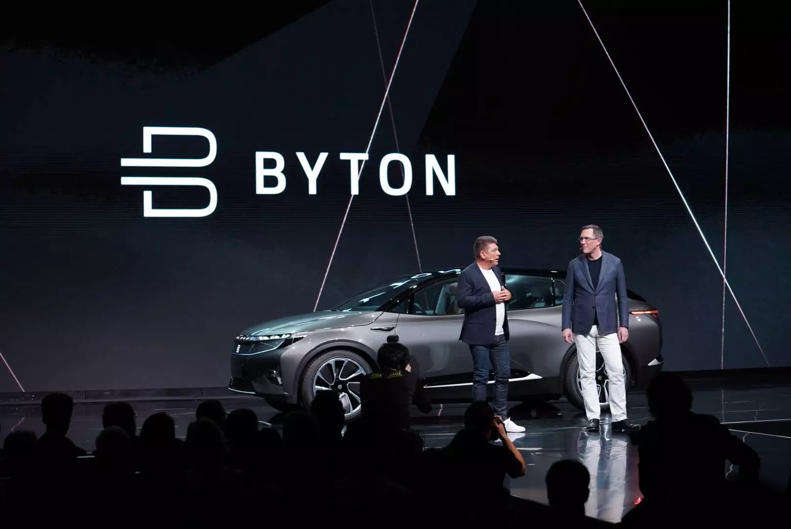 Byton reveals its concept at the 2018 Consumer Electronics Show