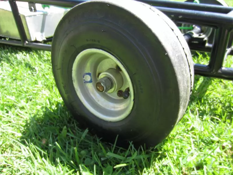 Jet Powered Junior Dragster Douglas aluminum wheel