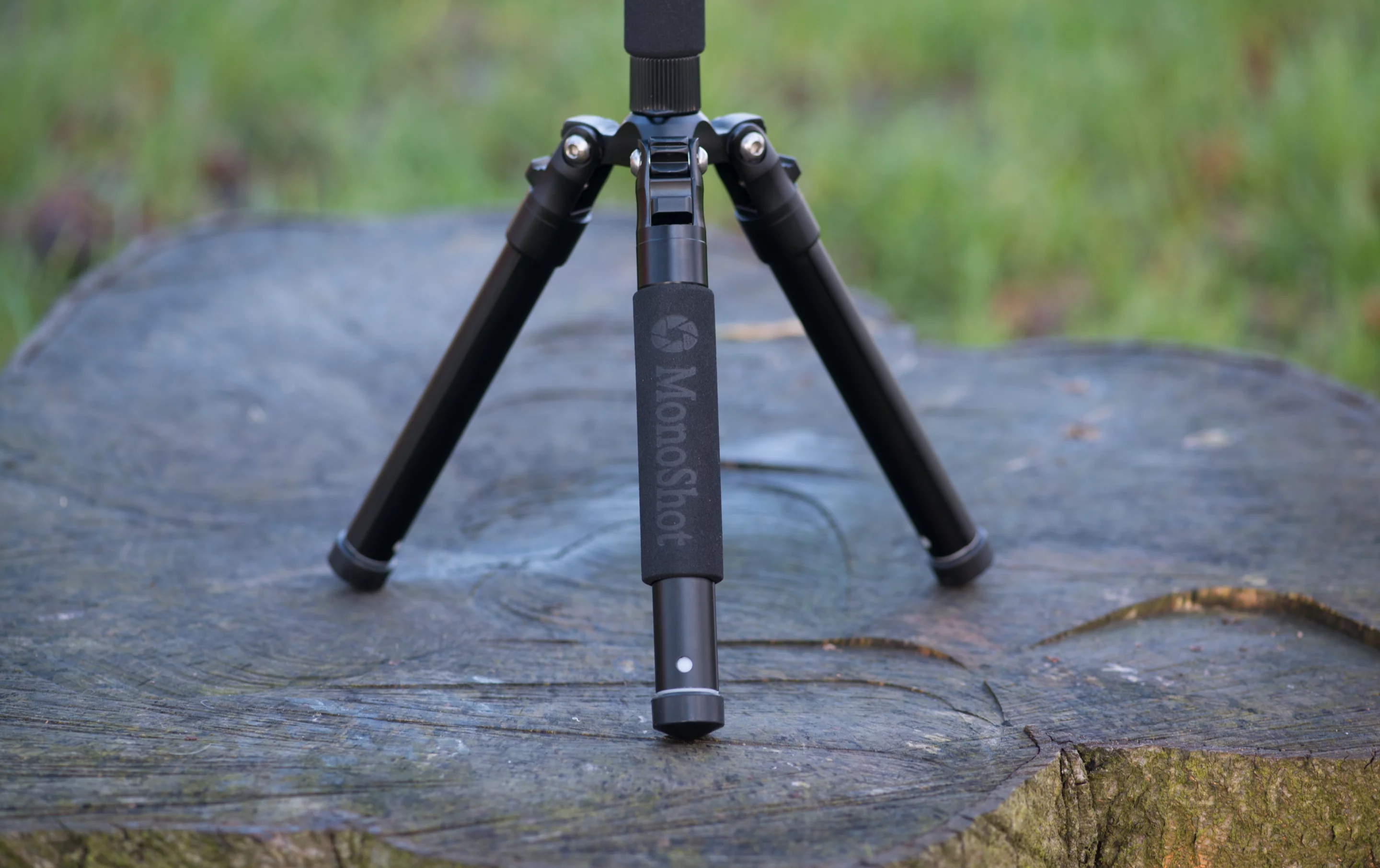 The MonoShot can be used as a mini stand